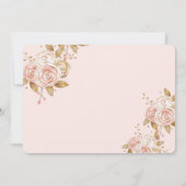 ファーストスパークルクラウンプリンセス1st誕生日パーティー 招待状 (裏面)