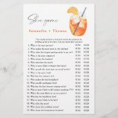 ファーストスピッツカクテルブライダルシャワーシューゲーム (正面)