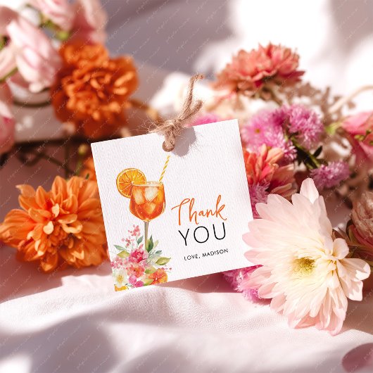 ファーストスプリッツの恋 ブライダルシャワープレゼントタグ フェイバータグ