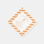 ファーストスプリッツの愛 ブライダルシャワー イタリアン アペロール スタンダードカクテルナプキン (角)