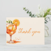 ファーストスプリッツオレンジ ブライダルシャワーの愛 サンキューカード (スタンド正面)