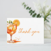 ファーストスプリッツオレンジ ブライダルシャワーの愛 サンキューカード (スタンド正面)