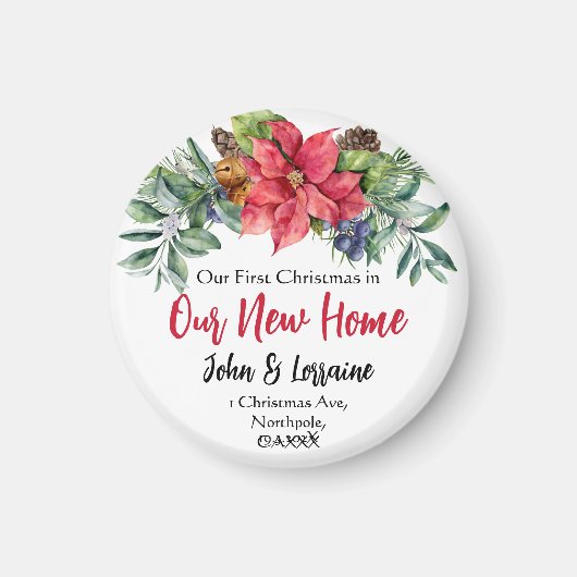 ファーストチャーストマインザニューホームオーナメント マグネット (正面)