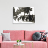 ファーストツアーデフランス1903レース開始 キャンバスプリント (インサイチュ (リビング))