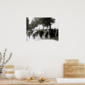 ファーストツアーデフランス1903年1キロサイクリング ポスター (キッチン)