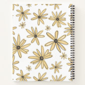 ファーストツファースト黄色デイジー ノートブック (裏面)