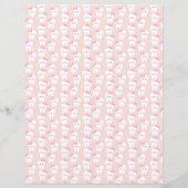 ファーストティースベビーガールスクラップブック作り紙 (裏面)