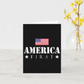 ファーストトランプ2024アメリカ初 カード (黄色い花)
