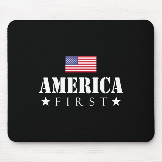 ファーストトランプ2024アメリカ初 マウスパッド (正面)
