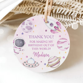 ファーストトリッのまわりにプザサンガール宇宙1st誕生日 フェイバータグ