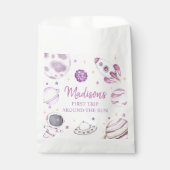 ファーストトリッのまわりにプザサンガール宇宙1st誕生日 フェイバーバッグ (正面)