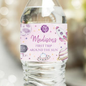 ファーストトリッのまわりにプザサンガール宇宙1st誕生日 ペットボトルラベル