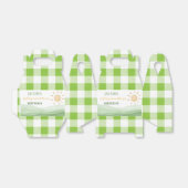 ファーストトリップのまわりにサンフェイスボックス誕生日パーティー フェイバーボックス (折り畳みなし)