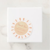 ファーストトリップのまわりにザサンパーティーフェイスラベル フェイバータグ (インサイチュ)