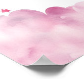 ファーストトリップのまわりにザサンパープル誕生日へようこそ ポスター (角)