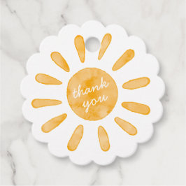 ファーストトリップのまわりにザサンファースト誕生日メッセージカード フェイバータグ