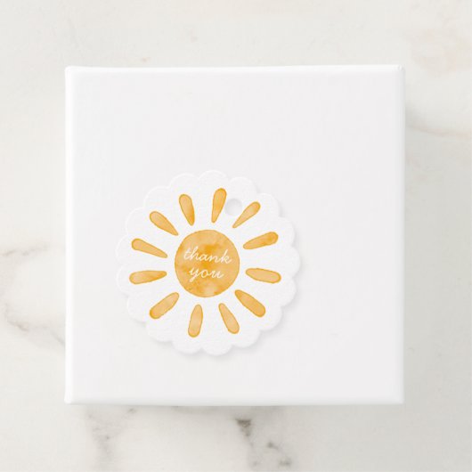 ファーストトリップのまわりにザサンファースト誕生日メッセージカード フェイバータグ (インサイチュ)