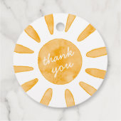 ファーストトリップのまわりにザサンファースト誕生日 フェイバータグ (裏面)