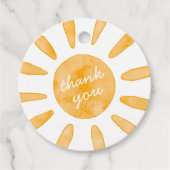 ファーストトリップのまわりにザサンファースト誕生日 フェイバータグ (正面)