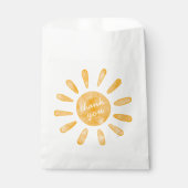 ファーストトリップのまわりにザサンファースト誕生日 フェイバーバッグ (正面)