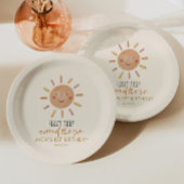 ファーストトリップのまわりにザサンファースト誕生日 ペーパープレート