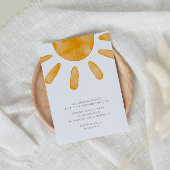 ファーストトリップのまわりにザサンファースト誕生日 | 招待状