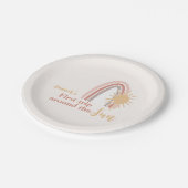 ファーストトリップのまわりにザサンボホレインボー ペーパープレート (アングル)