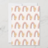 ファーストトリップのまわりにザサンボホ誕生日 招待状 (裏面)