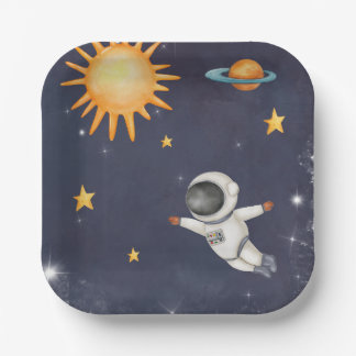 ファーストトリップのまわりにザサンボーイズ誕生日デコール ペーパープレート