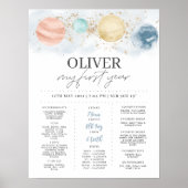 ファーストトリップのまわりにザサンボーイズ誕生日マイルストーン ポスター (正面)