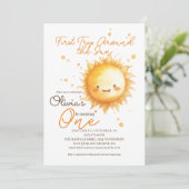 ファーストトリップのまわりにザサンリトルサン誕生日 招待状 (スタンド正面)