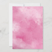 ファーストトリップのまわりにザサン宇宙ガールズ誕生日 サンキューカード (裏面)