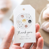 ファーストトリップのまわりにザサン宇宙 ギフトタグ