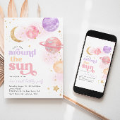 ファーストトリップのまわりにザサン招待状 |宇宙 招待状