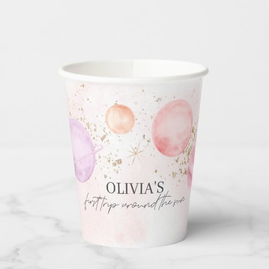 ファーストトリップのまわりにザサン紙パーティーカップ 紙コップ (左)