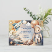 ファーストトリップのまわりにザサン誕生日サンキューカード サンキューカード (スタンド正面)