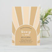 ファーストトリップのまわりにザサン誕生日招待状 招待状 (スタンド正面)