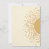 ファーストトリップのまわりにザサン誕生日招待状 招待状 (裏面)