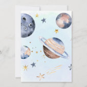 ファーストトリップのまわりにザサン誕生日招待状 招待状 (裏面)