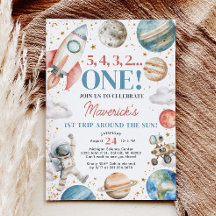 ファーストトリップのまわりにザサン誕生日招待状