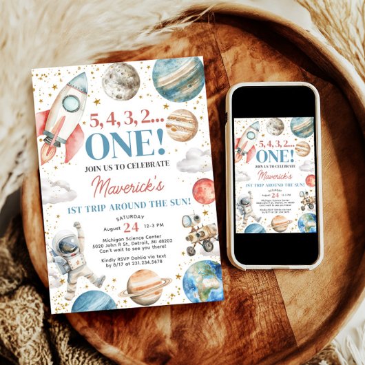 ファーストトリップのまわりにザサン誕生日招待状 招待状