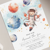 ファーストトリップのまわりにザサン誕生日 招待状