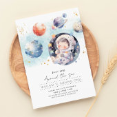 ファーストトリップのまわりにザサン誕生日 招待状