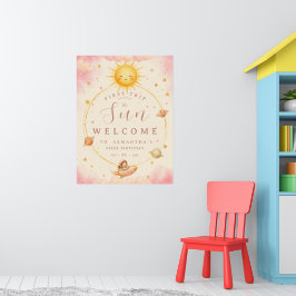 ファーストトリップアラウンドザサン ファーストバースデー ガール ポスター