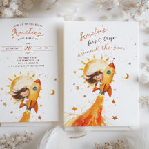 ファーストトリップサンのまわりに誕生日コズミックアドベンチャー