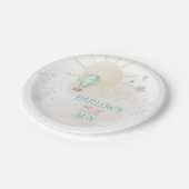 ファーストトリップザのまわりにサンスターズファースト誕生日 ペーパープレート (アングル)