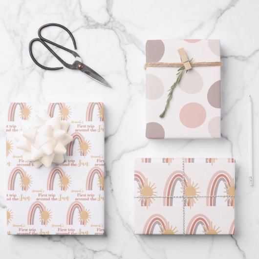 ファーストトリップザのまわりにサンボホカスタム ラッピングペーパーシート (正面)