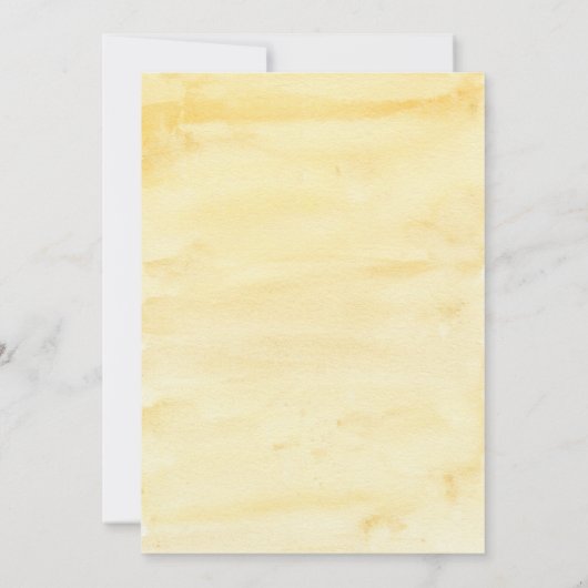 ファーストトリップザのまわりにサンボホサンシャイン誕生日 招待状 (裏面)