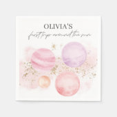 ファーストトリップザのまわりにサン紙ナプキンス スタンダードカクテルナプキン (正面)