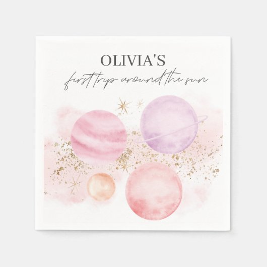 ファーストトリップザのまわりにサン紙ナプキンス スタンダードカクテルナプキン (正面)